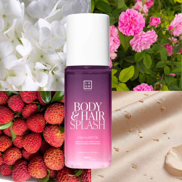 BODY&HAIR SPLASH ROSE SUBLIME
