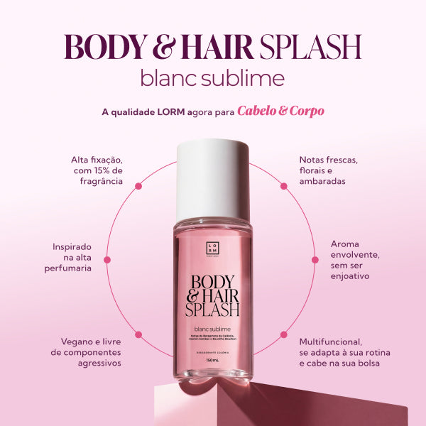 BODY&HAIR SPLASH LORM Lorm Cosmetics