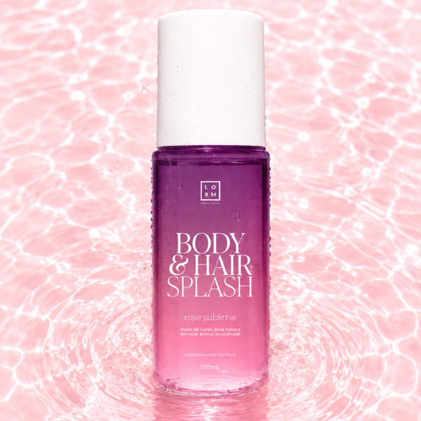 BODY&HAIR SPLASH ROSE SUBLIME